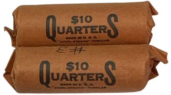 $10 1964 Quarters 37 And 37 Silver Coins