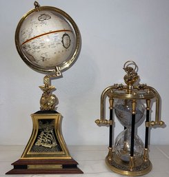 National Society Hourglass And Navigators Globe Nautical Heritage Society