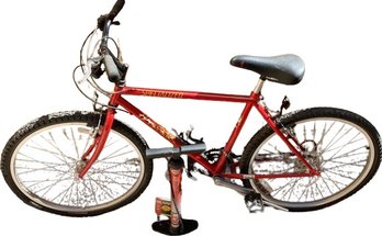 Mens Mountain Bike From Specialized (Hard Rock) And New With Tags Air Pump From Bell