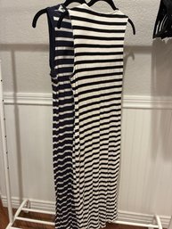 Holly & Whyte Striped Maxi Dress - Size Small