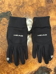 HEAD Brand Black Winter Gloves