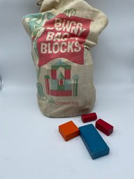 Bugs Bunny Vintage Bag Of Blocks