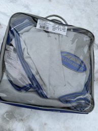 WeatherBeeta ComFiTec Dura Mesh Detach-A-Neck 66 Horse Sheet, Blue/Grey