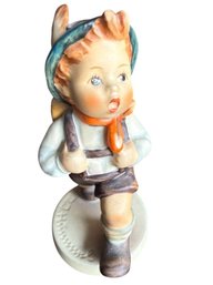 Goebel Porcelain Figurine Of Schoolboy With Book
