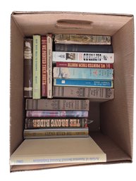 Collection Of Vintage Hardcover Books Including Western And Historical Fiction Titles