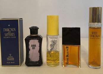 Anne Klein II, White Diamonds Eli Taylor, Jean Nate, Anna Sui And Diamonds & Sapphire Perfumes