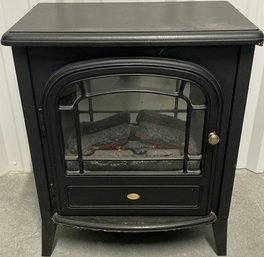 Electric Fireplace Air Heater Chauffe-air, Tested And Working (20x24x13)