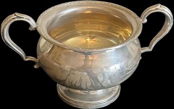 Sugar Bowl Stamped Sterling