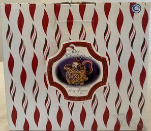 Old World Santa Hand Painted 26oz Teapot Used In Box 1 Of 2