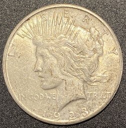 1923 Liberty US Silver One Dollar Coin