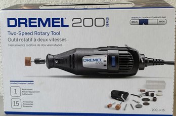 Dremel 200 Series Two-Speed Rotary Tool Kit With 15 Accessories