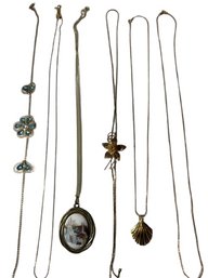 (6) 14in Necklace Chains