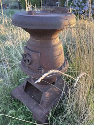 Cast Iron Wood Burning Potbelly Stove