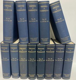 Writings Of George Washington, Volumes 14-18 & 23-28 - 9'H
