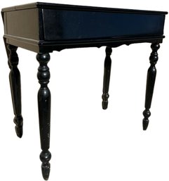 Black Writing Desk Table - 32Lx18Wx30H