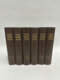 (6) National Geographic Magazine, (Vol. 109, 111, 113, 112, 12 And 114)