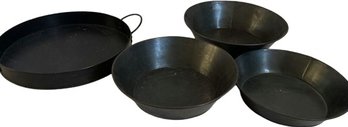 Coffee Table Display Bowls (3) And Tray