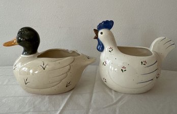 Otagiri Chicken And Duck Decor 6 & 6.5'
