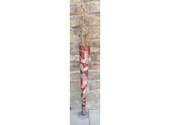 Colorful Tall Skinny Decorative Vase