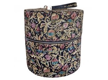 Collection Of Various Linens In Antique Box