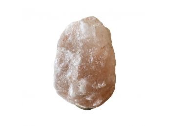 Large Pink Himalayan Salt Lamp Lights Up!