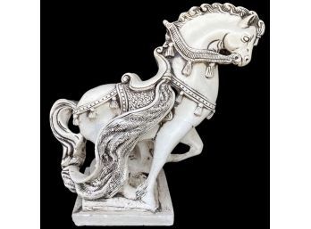 Gladiator Decor Horse Statue