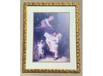 Artist Frederick Morgan 25x31 Art Print: Gold Ornate 1.5 Inch Framed - Made In Indonesia