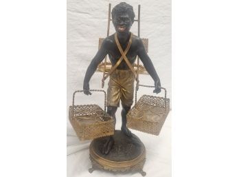 Antique Blackamoore Statue