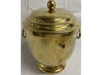 Vintage Brass Ice Bucket