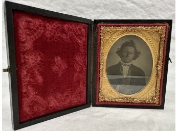 Antique Photo Frame With Photo