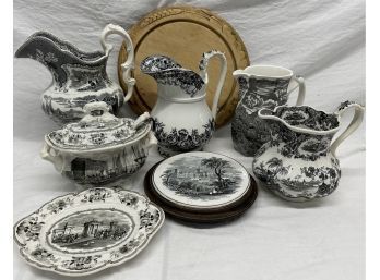 The Dukes Warehouse Liverpool, England  And Other Markings - Serving Items Collection