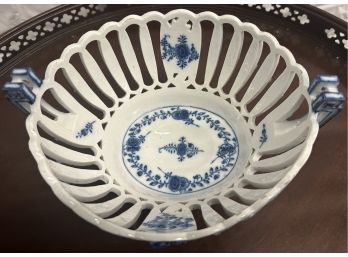 Ceramic European Pedestal Serving Bowl