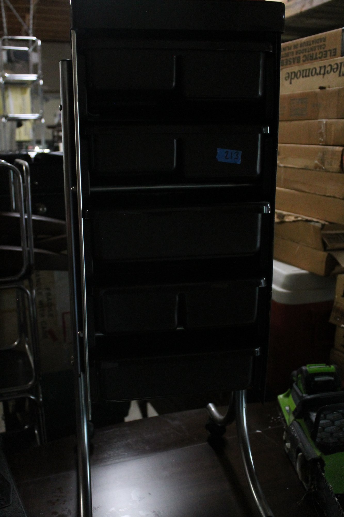 213 ~ MULTI DRAWER ROLLING CART #26233 Auctionninja com