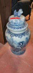 143- Home Decor Jar Vase With Lid