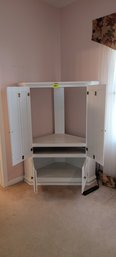 004 - CORNER ARMOIRE CABINET
