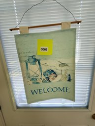 066 - DECORATIVE WELCOME SIGN