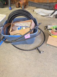 087 - BIN OF IRRIGATION SUPPLIES