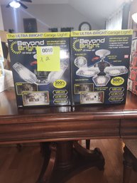 010 - Two (2) Beyond Bright LED Garage Light