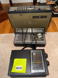 018 - RETRO RADIO, TAPE PLAYER & CB UNIT LOT