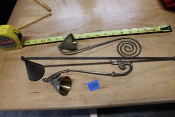 10  SET OF 3 CANDLE SNUFFERS