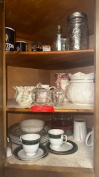 120 - Cabinet Of Dishes