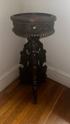 200 - Beautiful  Hand Carved Plant Stand