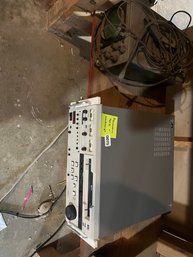 75- Vintage Electronics Oscillascope And Panasonic 7650