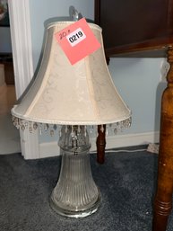 219 -CRYSTAL TABLE LAMP