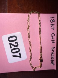 207 - 18KT GOLD BRACELET