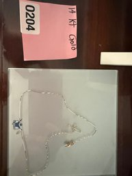 204 - 14 K GOLD CHAIN