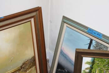 15 ~ 3 ART PCS OIL ON CANVAS AND OIL ON BOARD  SIGNED