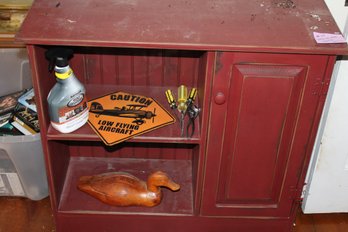 17 ~ WOOD SHELVING / STORAGE