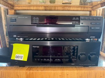 012 - KENWOOD AUDIO COMPONENT SYSTEM