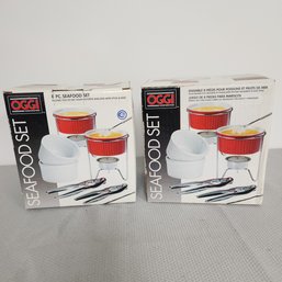 Lot Of 2 Oggi Seafood Sets